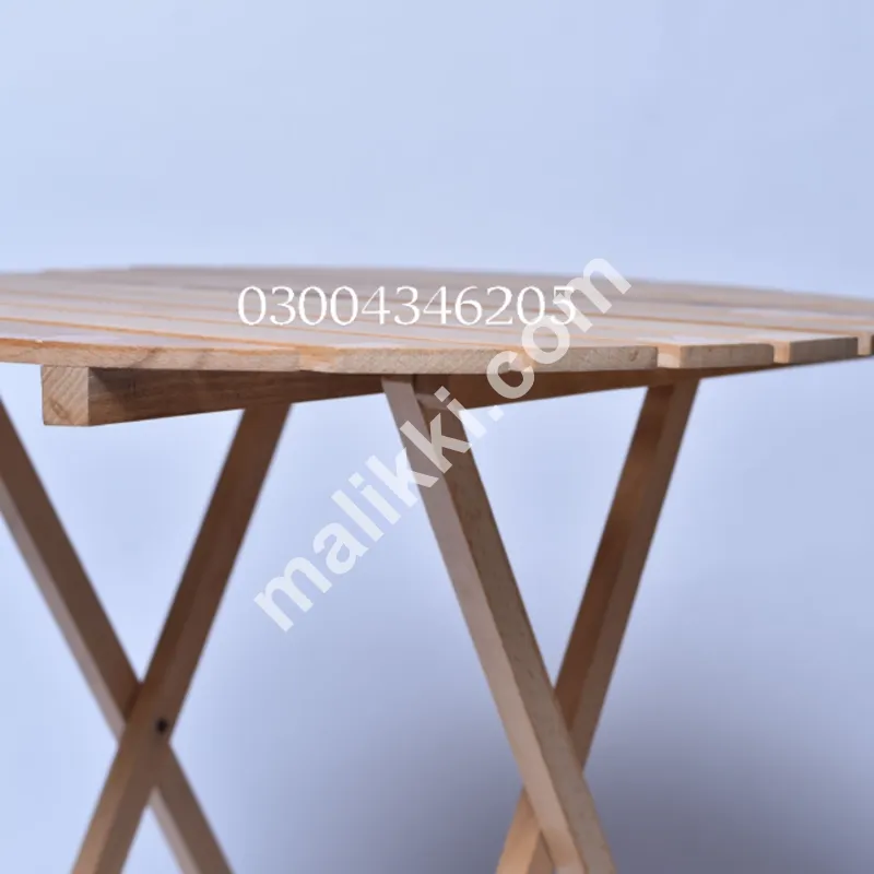 Folding Table  (solid wood)