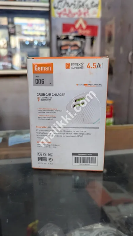 Gemen G06 4.5A Dual Fast Charger