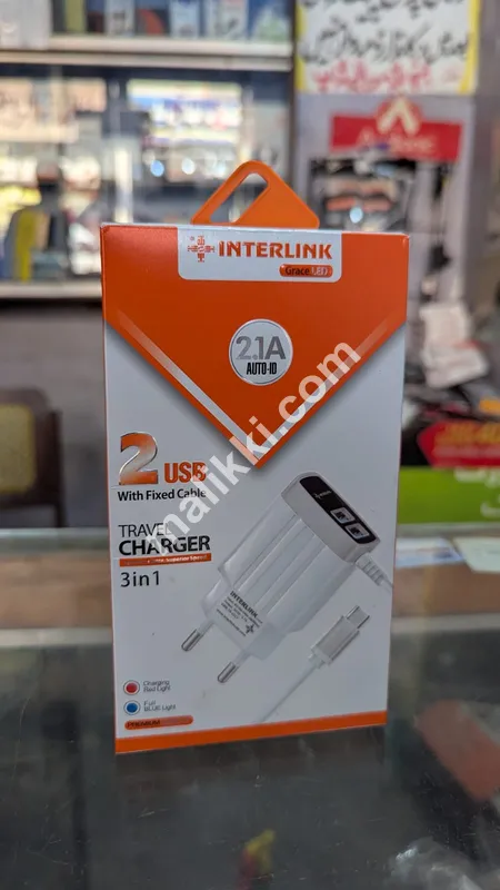 Interlink 2 USB Travel Charger