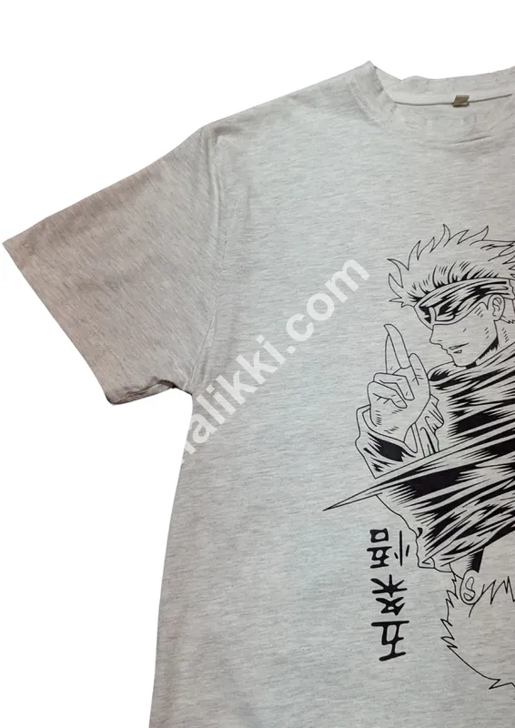 Jujutsu Kaisen T Shirt Grey
