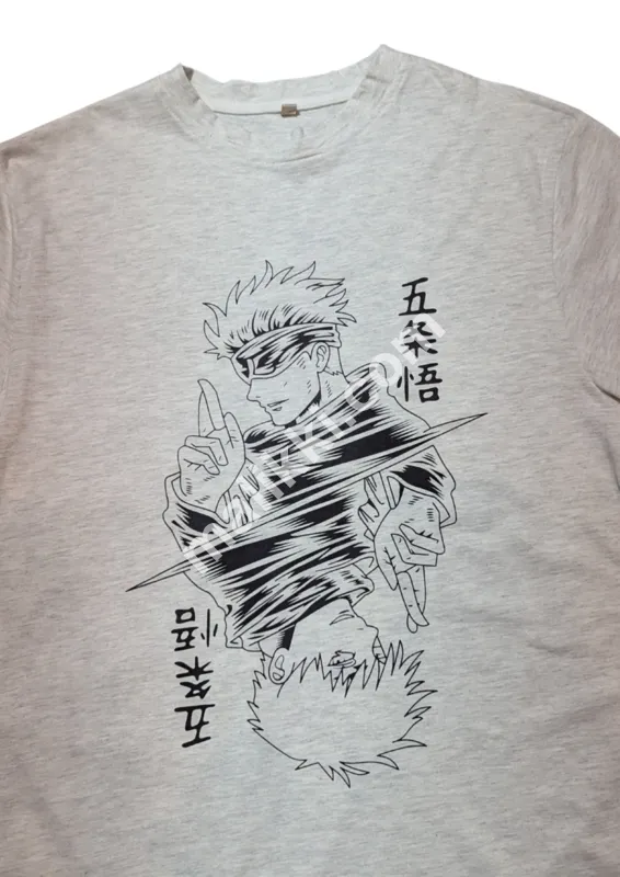 Jujutsu Kaisen T Shirt Grey