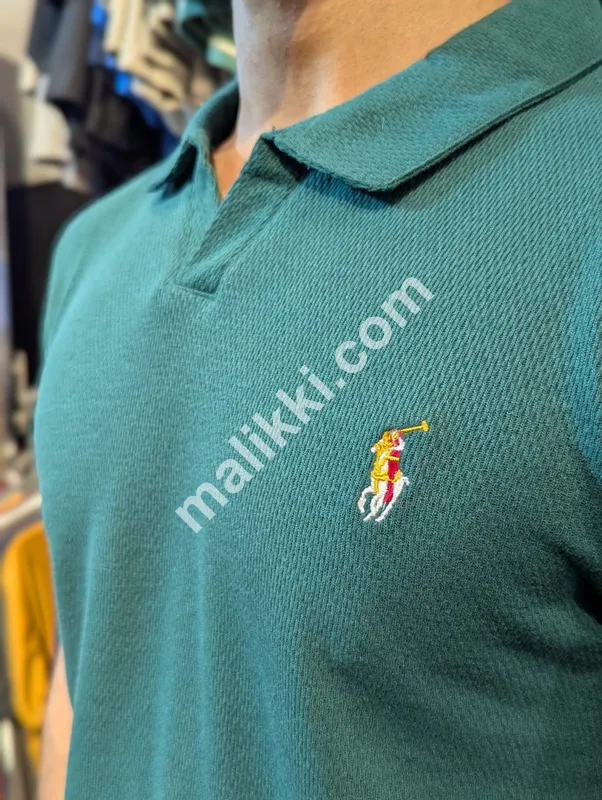 Old Money Olive Green Polo Shirt