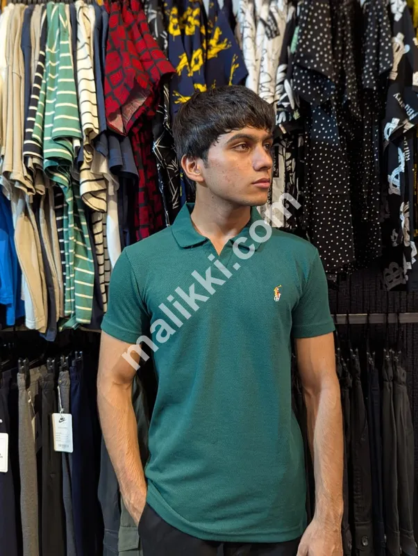 Old Money Olive Green Polo Shirt