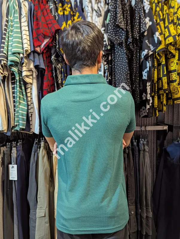 Old Money Olive Green Polo Shirt