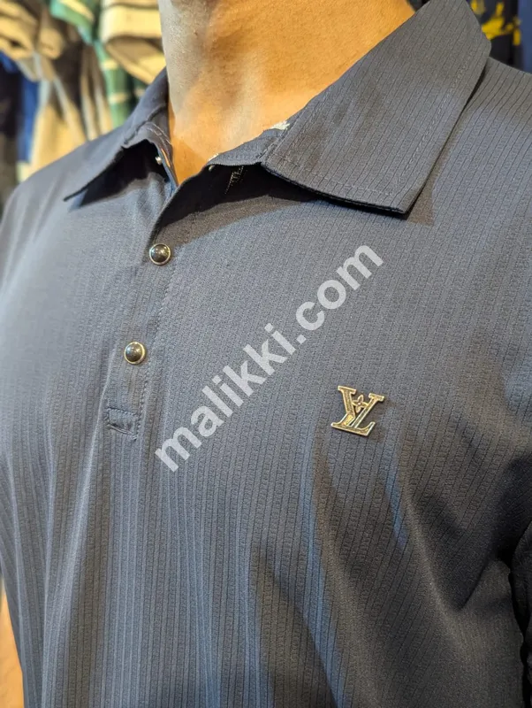LV China Fabric Polo Shirt