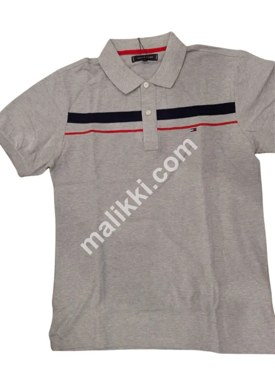Men Gray Polo Shirt