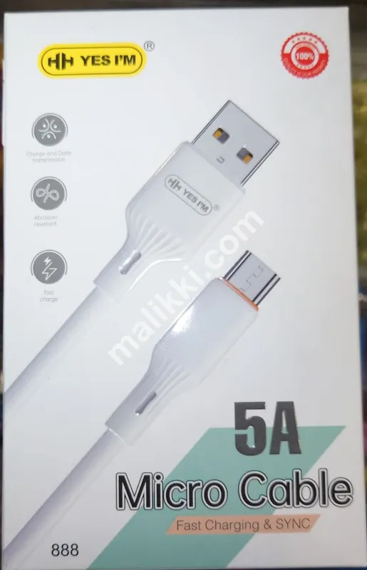 HH Micro Cabkle 5A Fast Charging and Sync