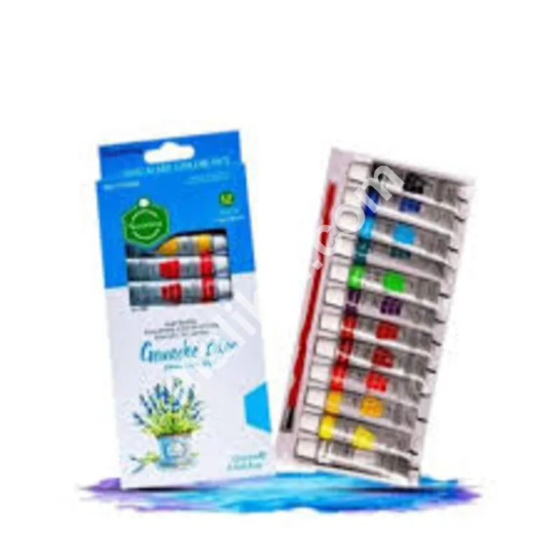 Keep Smiling Gouache Color 12 Set