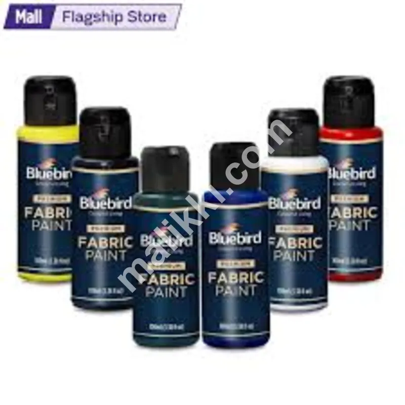 BLUEBIRD FABRIC PAINTS 100ML METALLIC SHADES