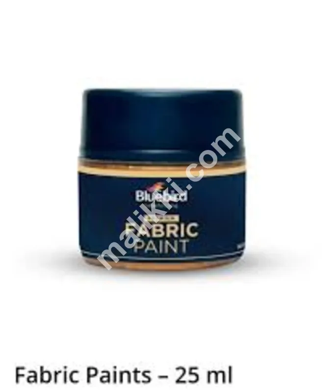 BLUEBIRD FABRIC PAINTS 25ML METALLIC SHADES