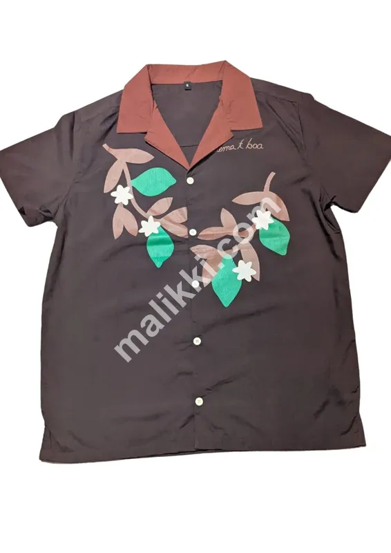 Men Cut Collar Shirt 