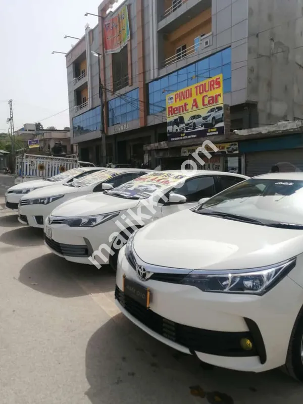 Toyota Corolla for rent Intercity Rawalpindi Islamabad