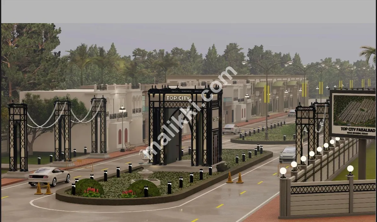 5 Marla Plot For Sale in Top City Faisalabad