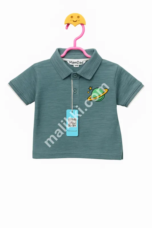 Premium Quality Sea Green Toddler Polo Shirt