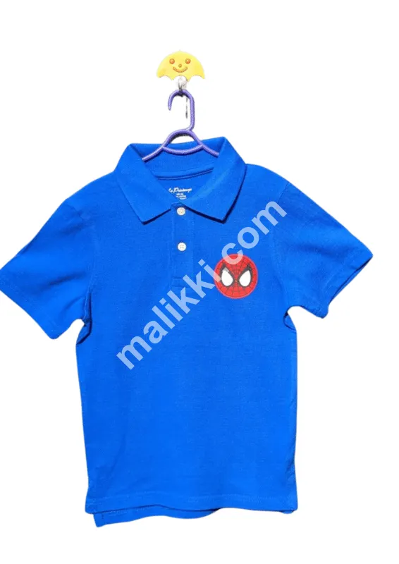 Premium Quality Blue Toddler Polo Shirt