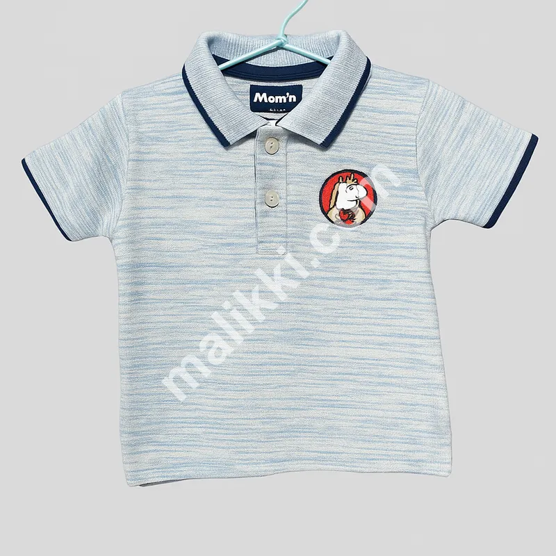 Premium Quality Gray Toddler Polo Shirt