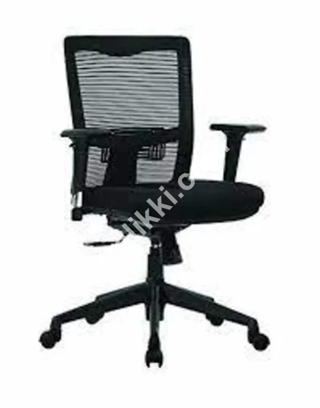 Medium Back Attractive Black Mesh Chair