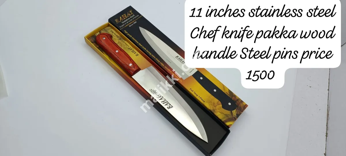 11 inches stainless steel chef Knife-0