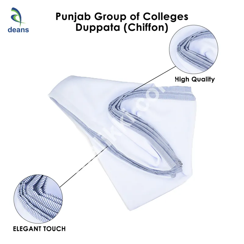 Punjab Group of Colleges Duppata (Chiffon)  Girl-0