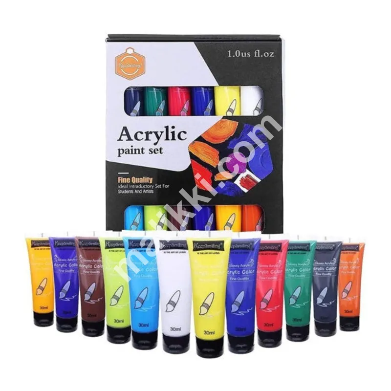 Keep Smiling Acrylic Set 30Ml 12 Colour