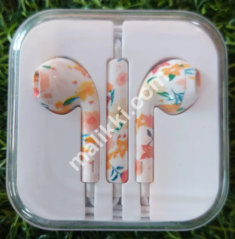 Beautiful Floral Handsfree with Case