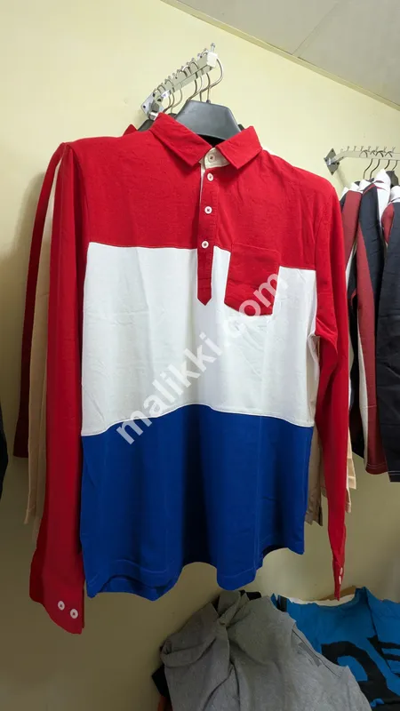 Red 7 White Shirt