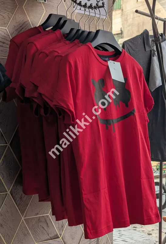 Red Smile Kids T Shirt