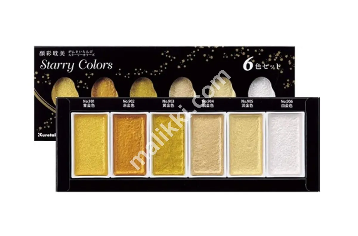 KURETAKE GANSAI TAMBI Starry Colors 6 Colors Set