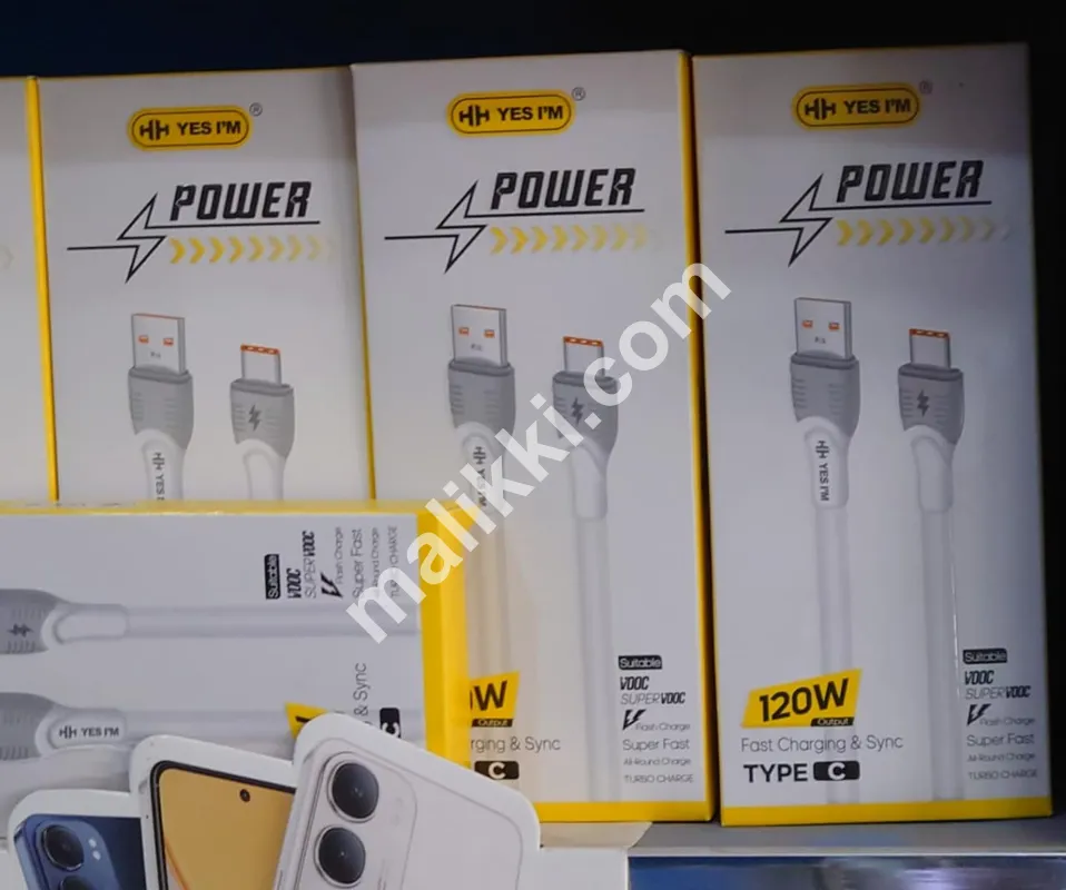 HH Power 120W Type C Fast Charging & Sync SuperVOOC VOOC
