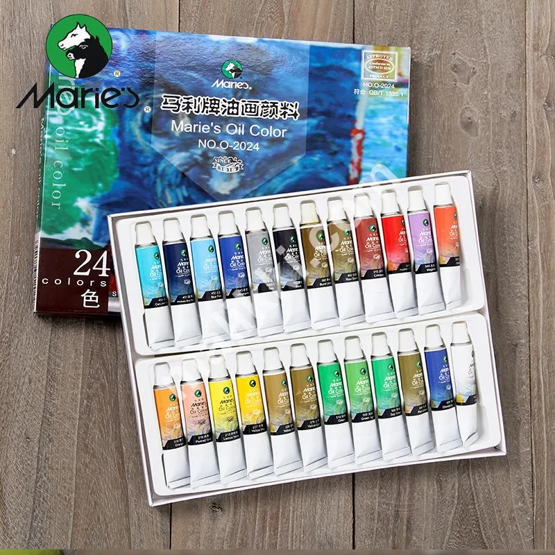Maries 24 Oil Colors 0  2024B  Multi Colors