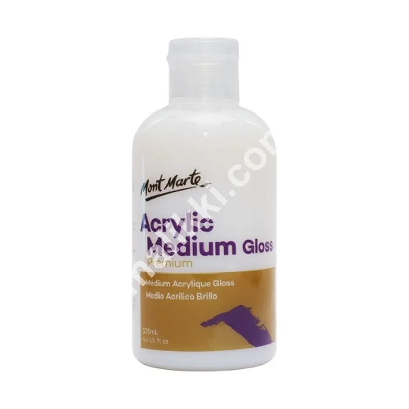 Mont Marte Acrylic Medium Premium  Gloss 135ml (4.6oz)