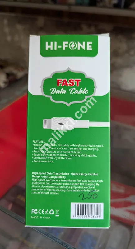 ہائے فون 6 اے فاسٹ ڈیٹا کیبل آئی فون کیبل H128