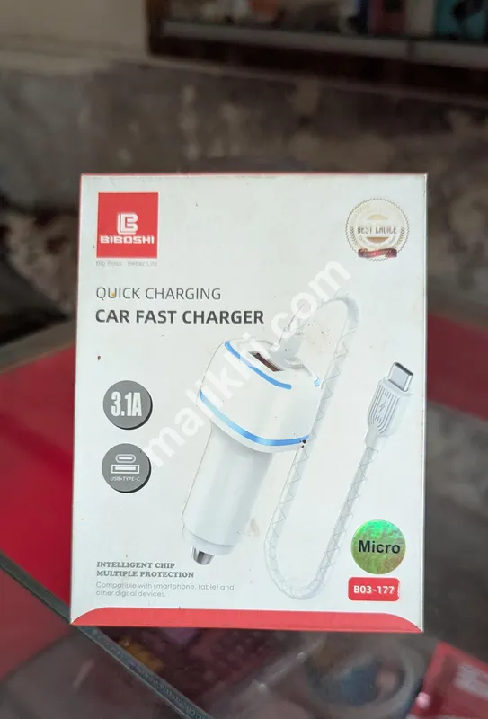 Bibaoshi Quick Car Charger Micro