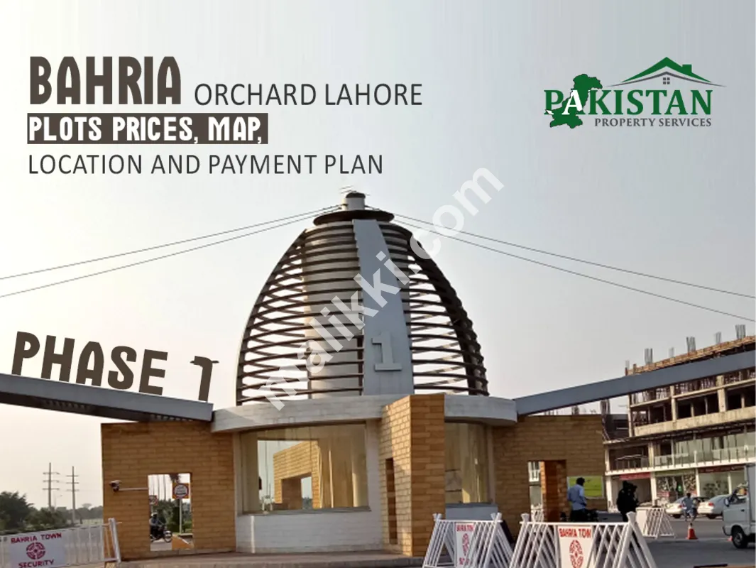 10 Marla Plote For Urgent Sale Bahria Orchard Phase 1