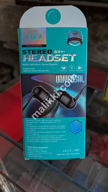 AWA Stereo Headset AWA-4 