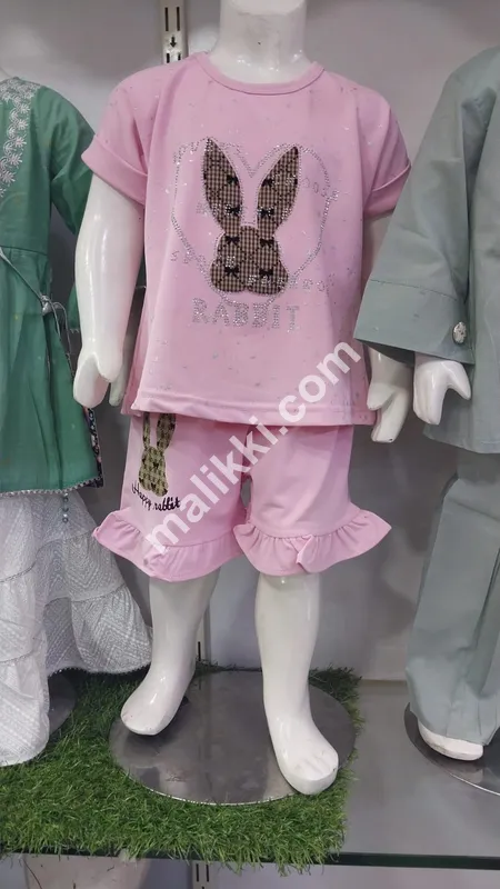 pink Casual Dress For Baby Girls