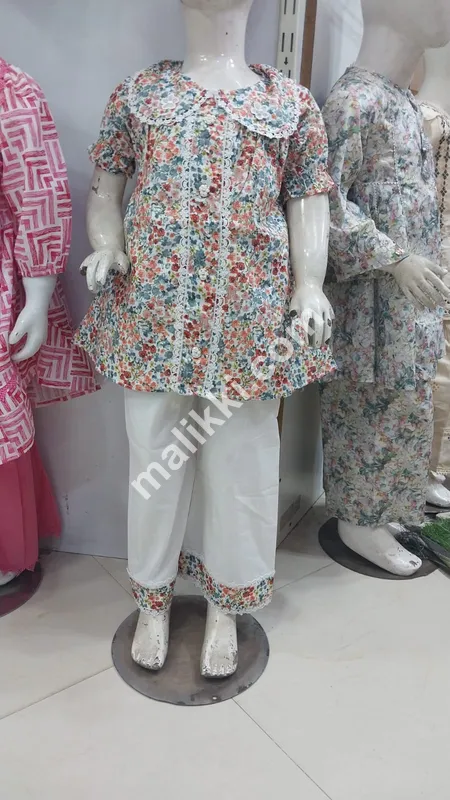 multi Casual Dress For Baby Girls-0