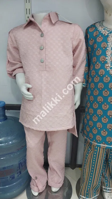 pink Shalwar Kameez Dress For Boys