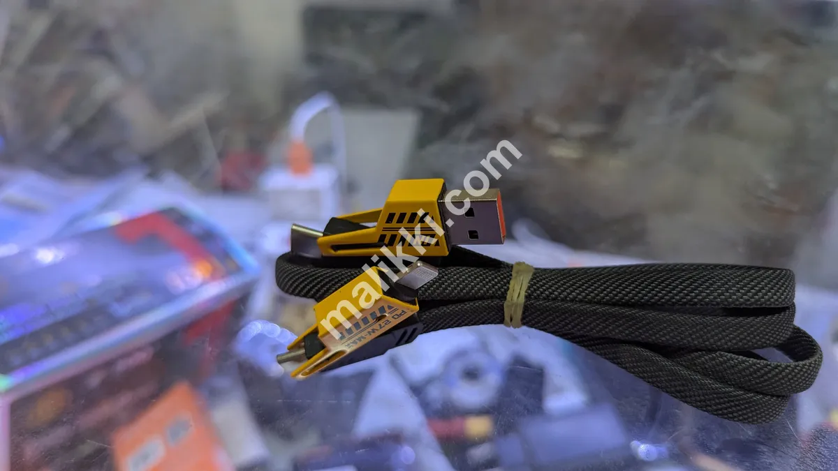 4 in 1 Data Cable USB | Type C | Type C | iPhone