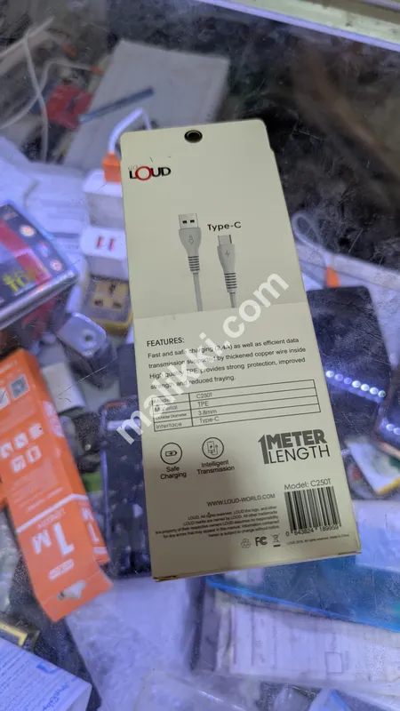 Loud 2.4A USB To Type C Cable