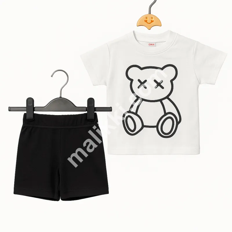 Premium Quality Toddler Kids White Teddy Bear Pair-0