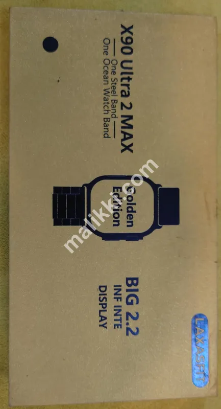 X90 Ultra Max Golden Edition Smart Watch