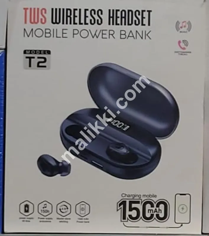 TWS Wireless Headset 1500mAh