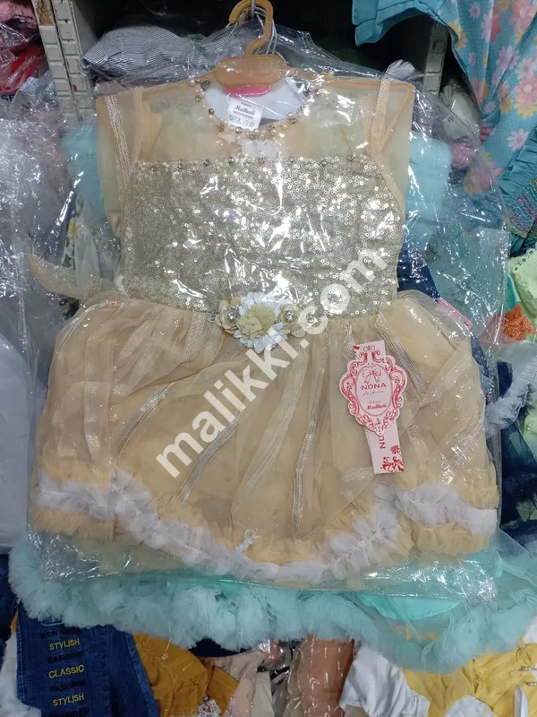 Net Frock for Baby Girls-0