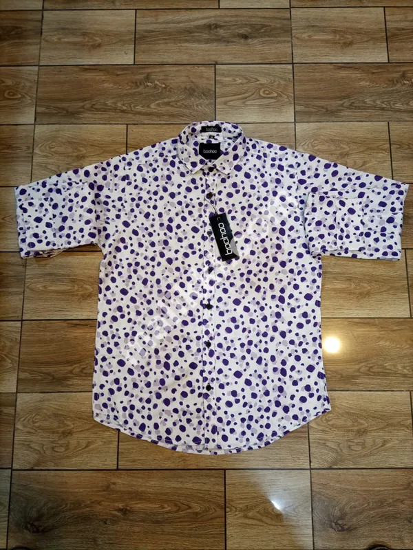 Bohoo Dotted Casual Shirt