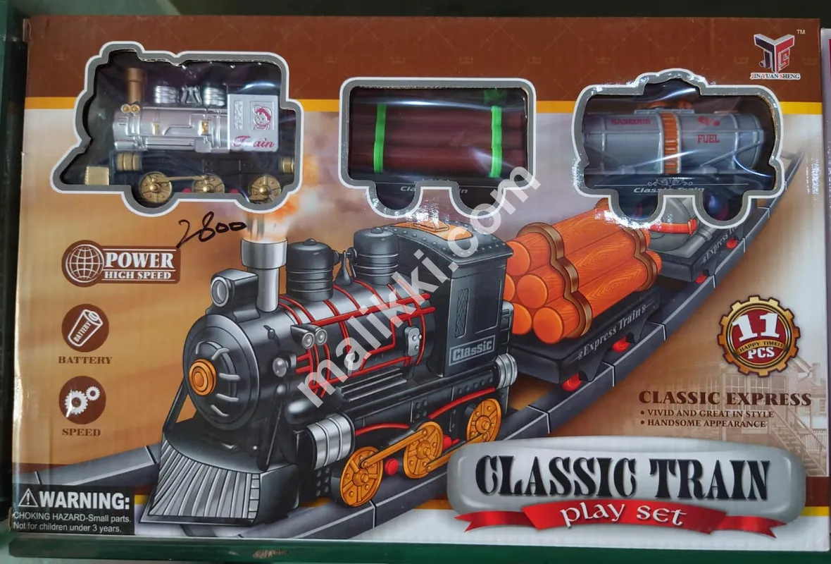 Classic Train Play Set with Track