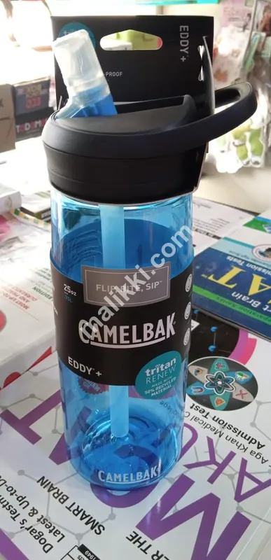 Camelbak Eddy Water Bottle Spill Proof 0.75 liter (25 oz) Brand NEW Blue Oxford