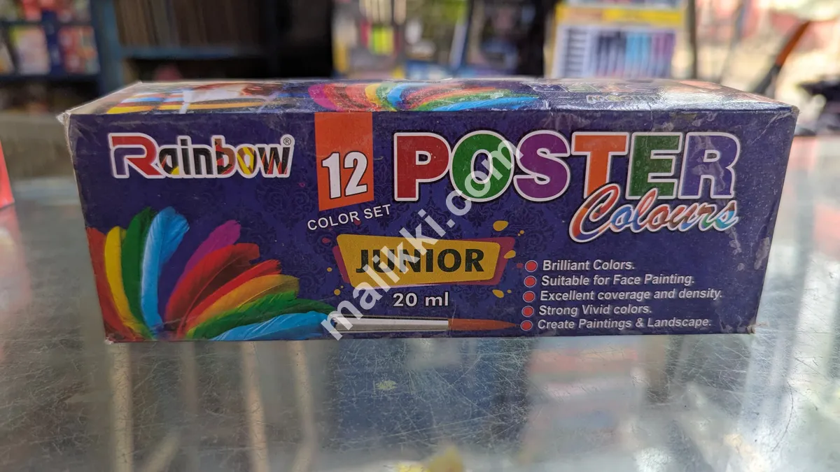 Rainbow Poster Colours