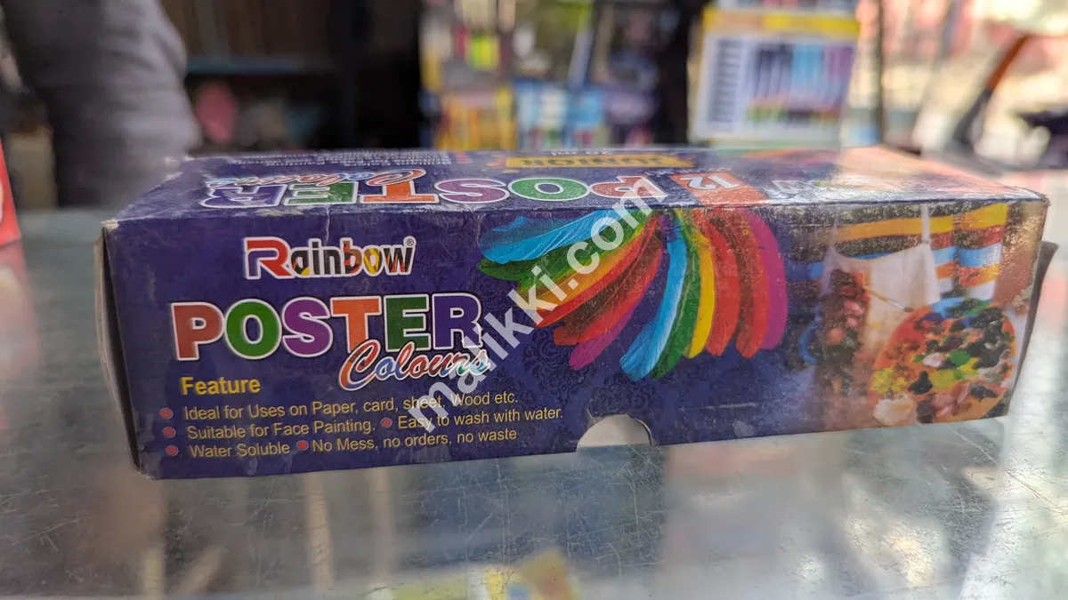Rainbow Poster Colours
