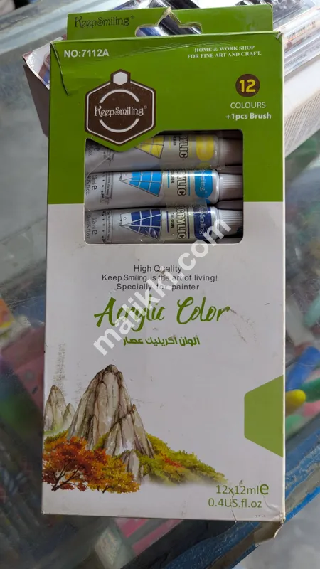 Acrylic Color 12 Colors